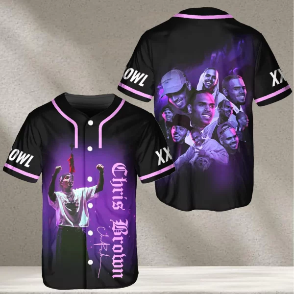Chris Brown Breezy Bowl XX Baseball Jersey
