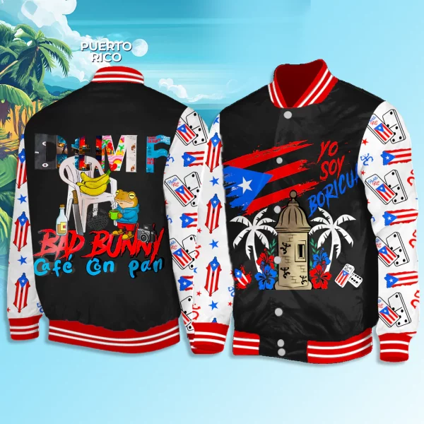 Bad Bunny Puerto Rico DTMF Baseball Jersey
