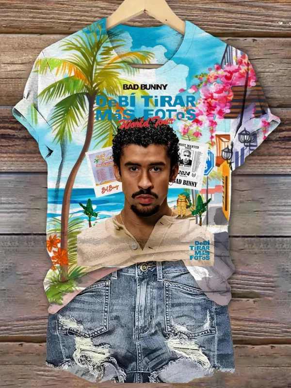 Bad Bunny Puerto Rico Unisex T-shirt Sweater Hoodie