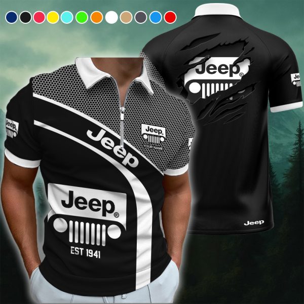 Jeep Lover Zipper Polo NN7099 - Image 10