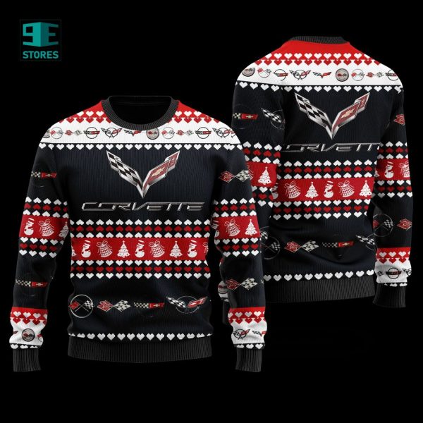 Corvette Limited 2025 Christmas Ugly Sweater Multi-Color Selection HLQ2