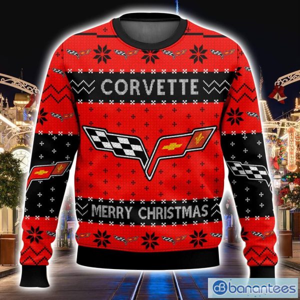 Corvette Limited 2025 Christmas Ugly Sweater Multi-Color Selection HLQ5 - Image 2