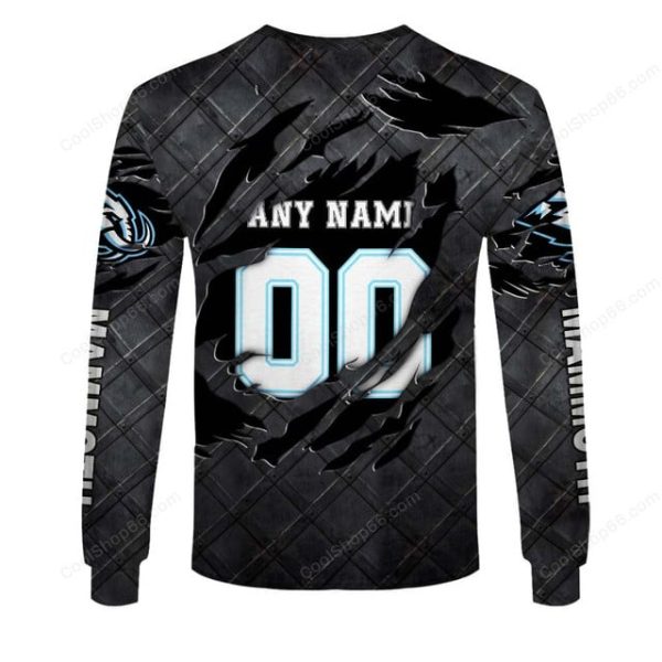 Utah Mammoth Black Metal Design Shirt Hoodie 2025 - Image 5
