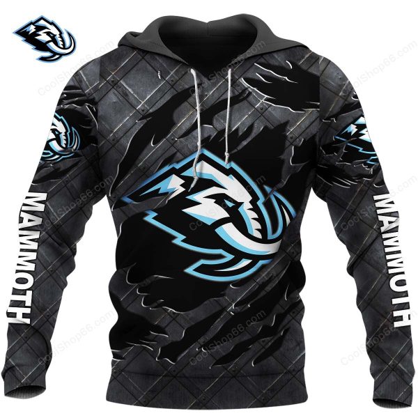 Utah Mammoth Black Metal Design Shirt Hoodie 2025