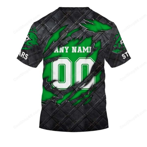 Dallas Stars Black Metal Design Shirt Hoodie 2025 - Image 7
