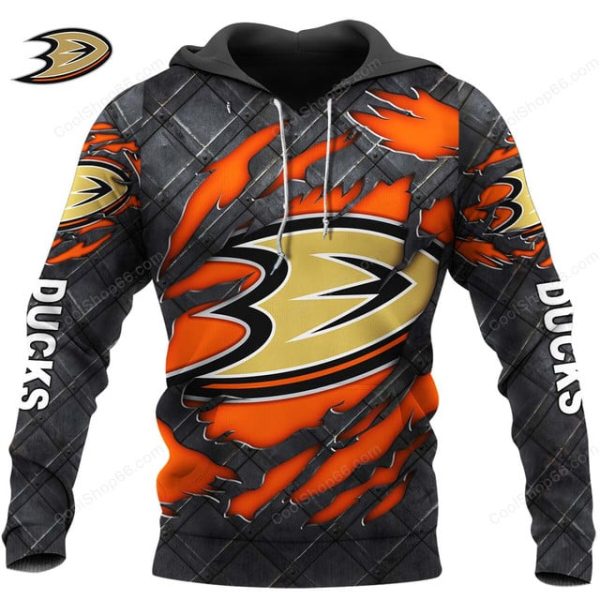 Anaheim Ducks Black Metal Design Shirt Hoodie 2025
