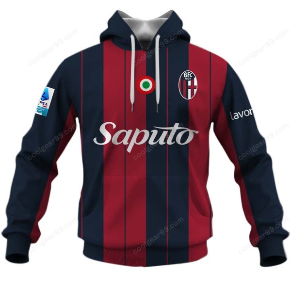 Bologna Fc 1909 Serie A 2526 Home Jersey Style Shirts T-Shirts - Image 4