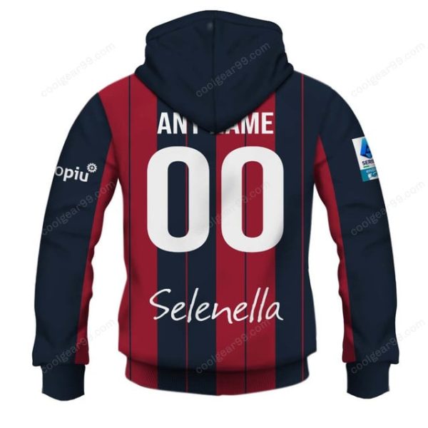 Bologna Fc 1909 Serie A 2526 Home Jersey Style Shirts T-Shirts - Image 5