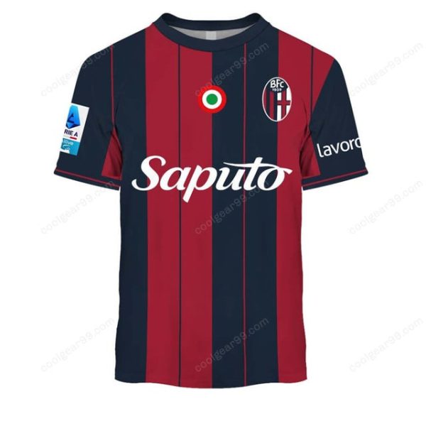 Bologna Fc 1909 Serie A 2526 Home Jersey Style Shirts T-Shirts