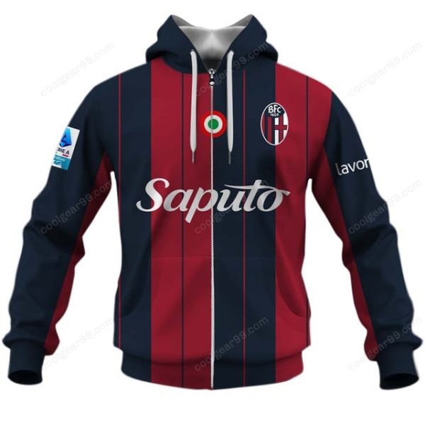Bologna Fc 1909 Serie A 2526 Home Jersey Style Shirts T-Shirts - Image 3