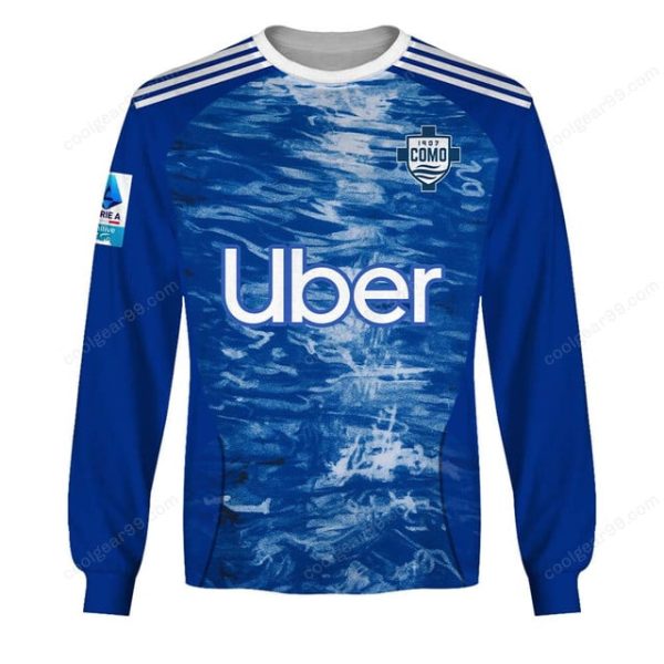 Como 1907  Serie A 2526 Home Jersey Style Shirts T-Shirts - Image 6