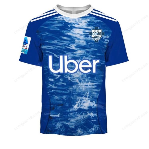Como 1907  Serie A 2526 Home Jersey Style Shirts T-Shirts