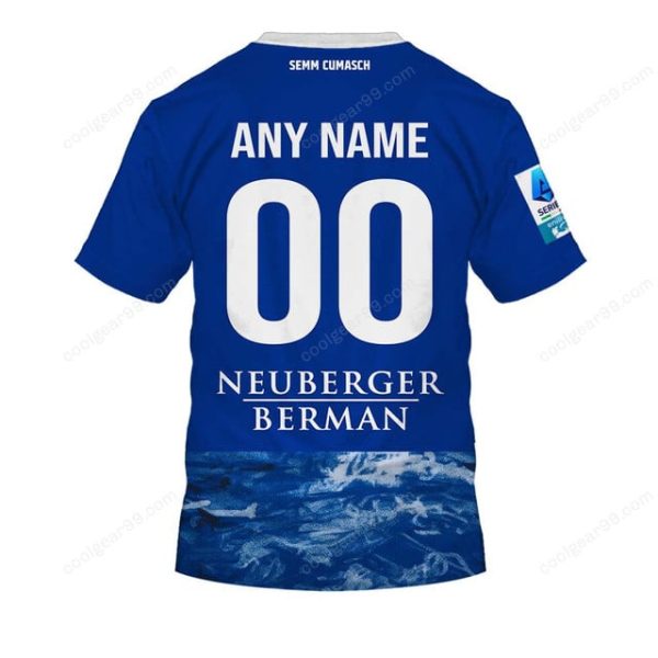 Como 1907  Serie A 2526 Home Jersey Style Shirts T-Shirts - Image 2