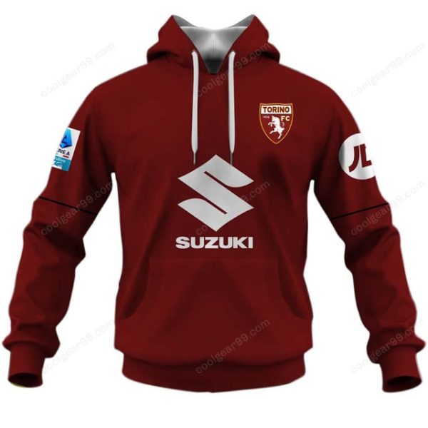 Torino FC Serie A 2526 Home Jersey Style Shirts T-Shirts - Image 7
