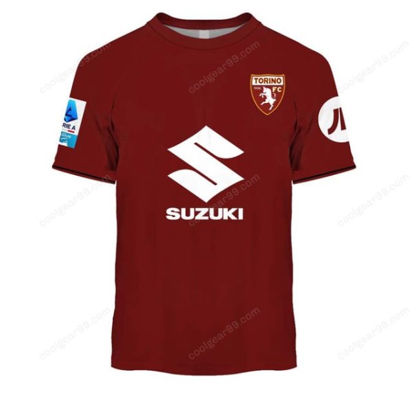 Torino FC Serie A 2526 Home Jersey Style Shirts T-Shirts