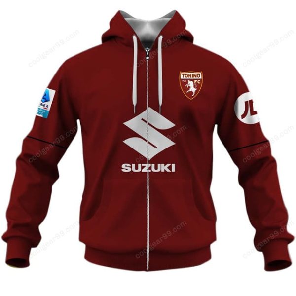 Torino FC Serie A 2526 Home Jersey Style Shirts T-Shirts - Image 2