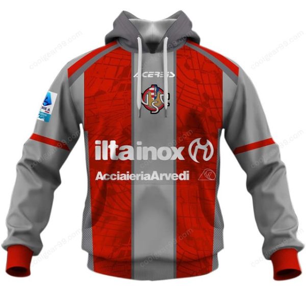 US Cremonese Serie A 2526 Home Jersey Style Shirts T-Shirts - Image 4