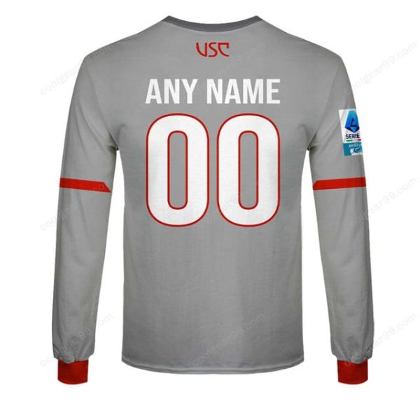 US Cremonese Serie A 2526 Home Jersey Style Shirts T-Shirts - Image 7