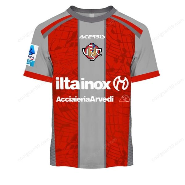 US Cremonese Serie A 2526 Home Jersey Style Shirts T-Shirts