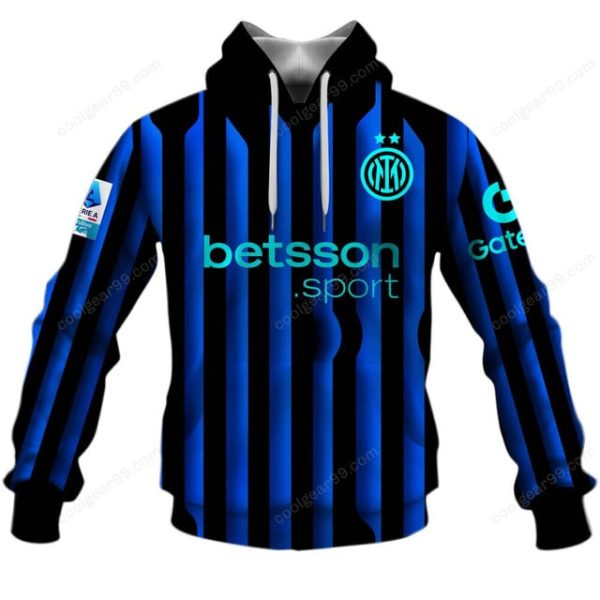 Inter Milan Serie A 2526 Home Jersey Style T-Shirts - Image 3