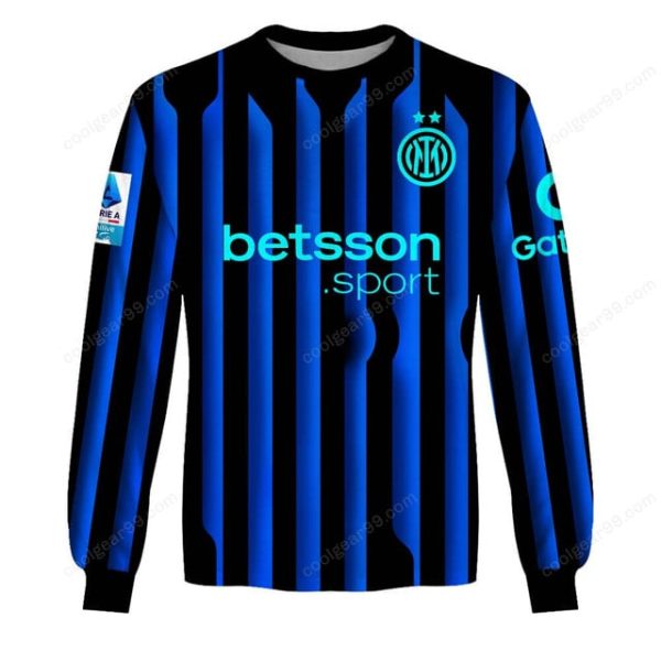 Inter Milan Serie A 2526 Home Jersey Style T-Shirts - Image 7