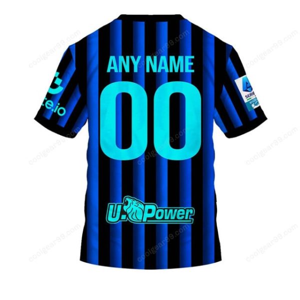 Inter Milan Serie A 2526 Home Jersey Style T-Shirts - Image 2