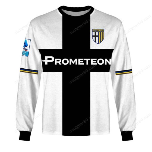 Parma Calcio 1913 Serie A 2526 Home Jersey Style Shirts T-Shirts - Image 6