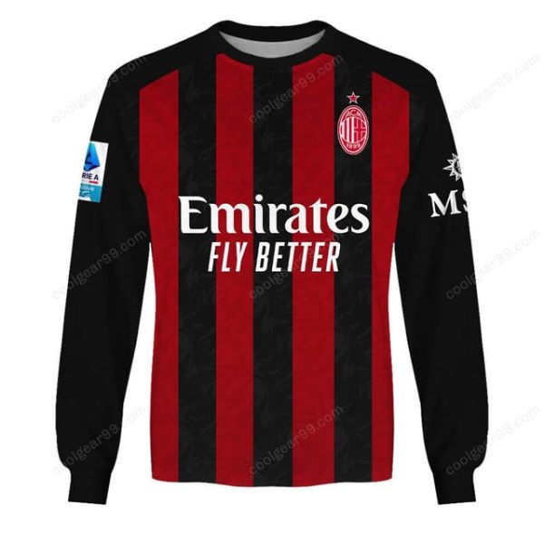AC Milan Serie A 2526 Home Jersey Style Shirts - Image 4