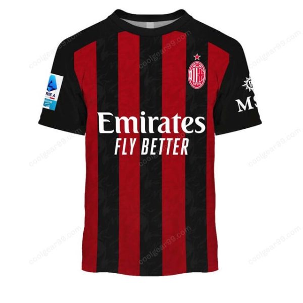 AC Milan Serie A 2526 Home Jersey Style Shirts - Image 6