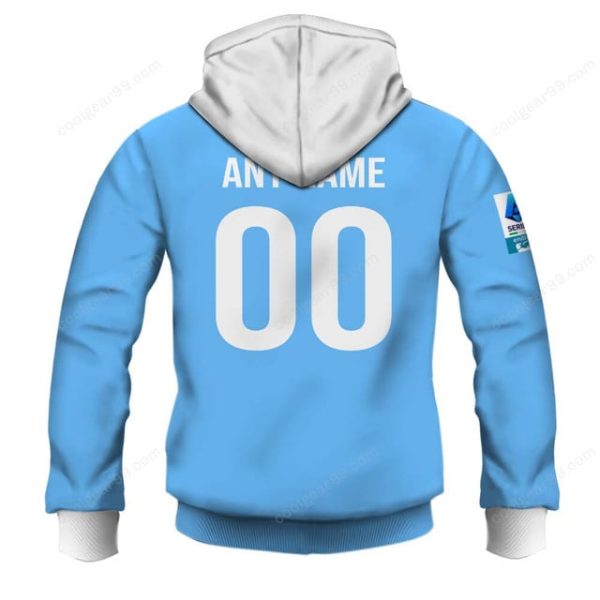 SS Lazio Serie A 2526 Home Jersey Style Shirts T-Shirts - Image 5