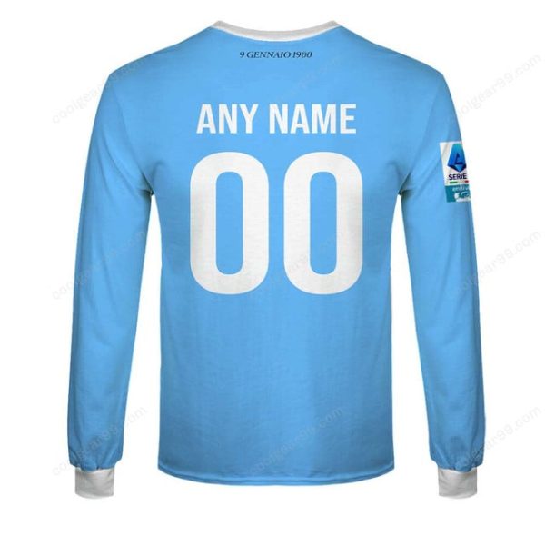 SS Lazio Serie A 2526 Home Jersey Style Shirts T-Shirts - Image 7