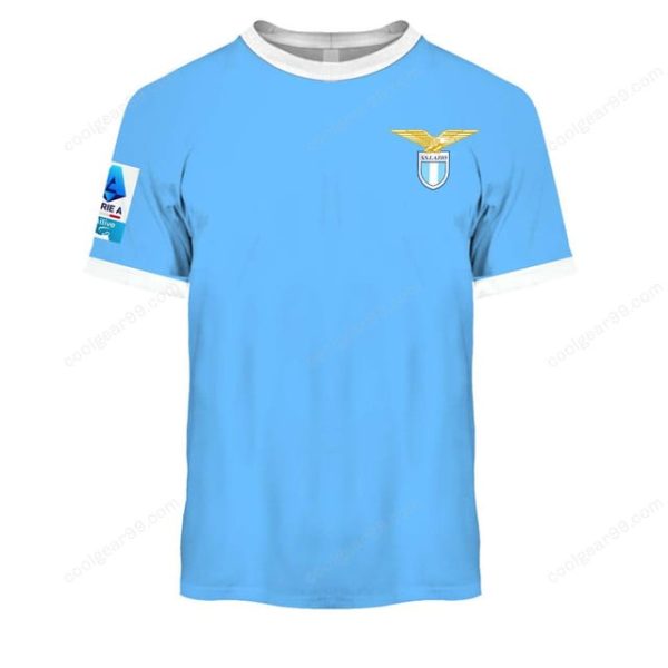SS Lazio Serie A 2526 Home Jersey Style Shirts T-Shirts