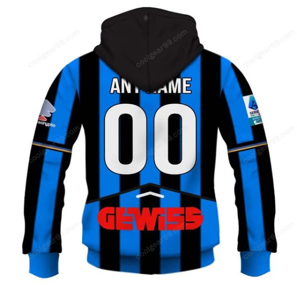 Atalanta BC Serie A 2526 Home Jersey Style Hoodie - Image 3