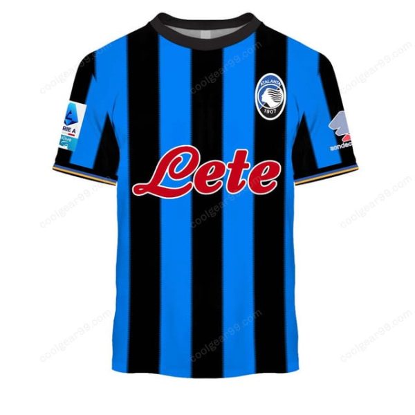 Atalanta BC Serie A 2526 Home Jersey Style Hoodie - Image 7