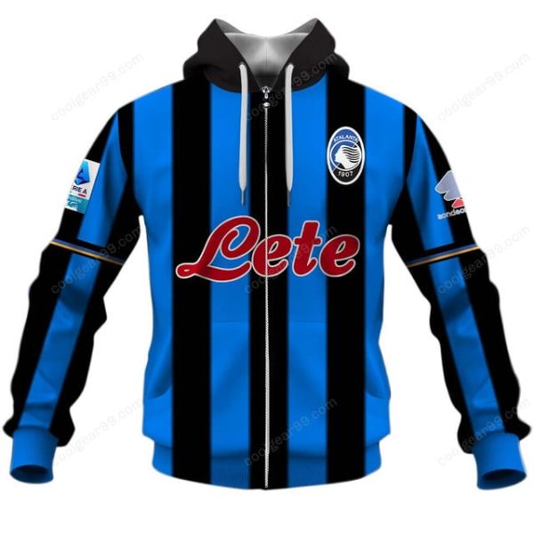 Atalanta BC Serie A 2526 Home Jersey Style Hoodie - Image 2