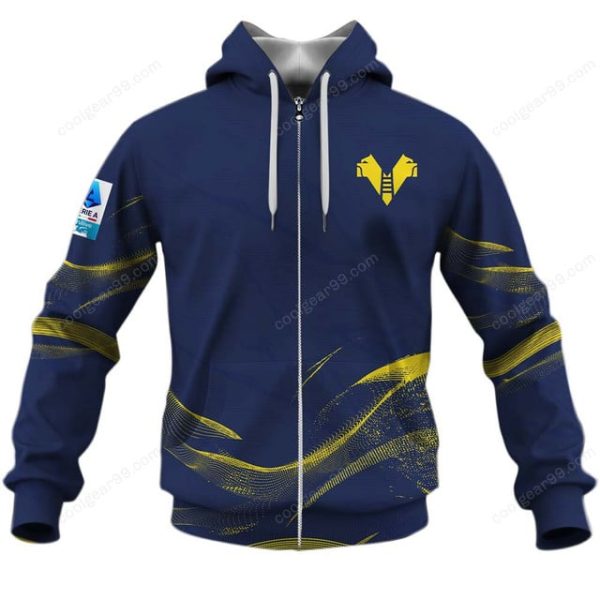 Hellas Verona FC Serie A 2526 Home Jersey Style Shirts T-Shirts - Image 3
