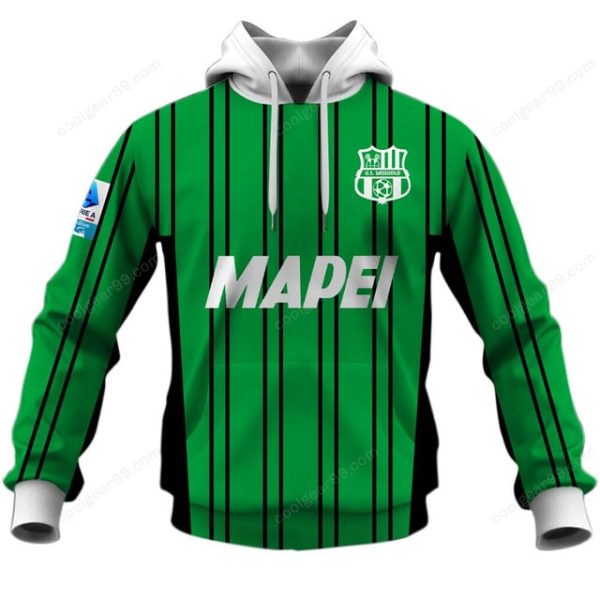 US Sassuolo Calcio Serie A 2526 Home Jersey Style Shirts T-Shirts - Image 4