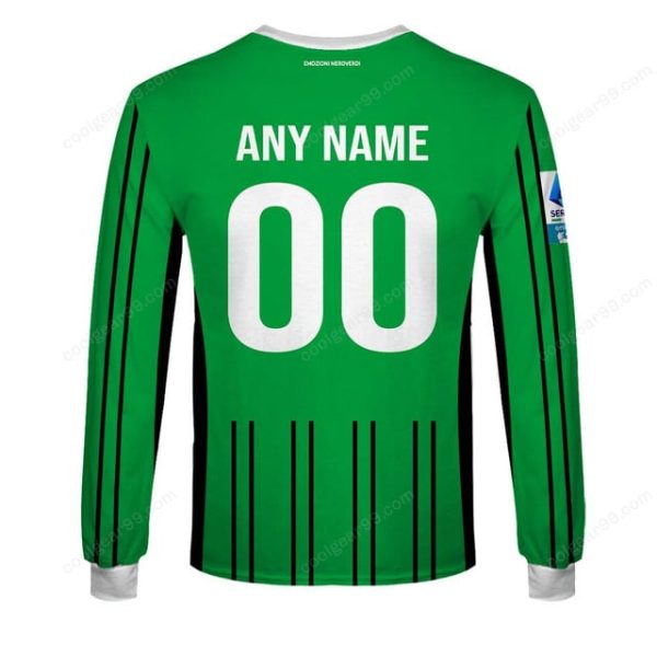US Sassuolo Calcio Serie A 2526 Home Jersey Style Shirts T-Shirts - Image 7