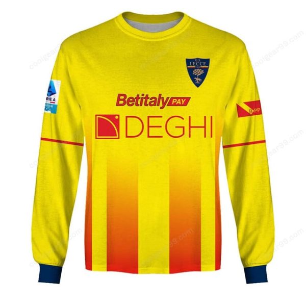 US Lecce Serie A 2526 Home Jersey Style Shirts T-Shirts - Image 6
