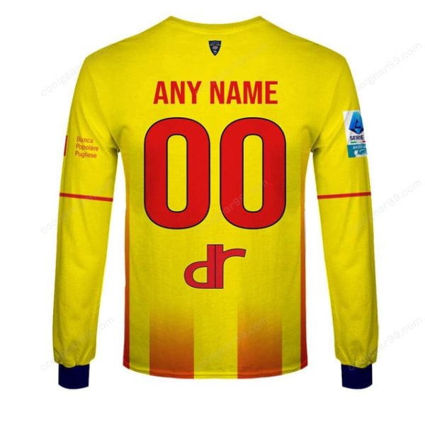 US Lecce Serie A 2526 Home Jersey Style Shirts T-Shirts - Image 7
