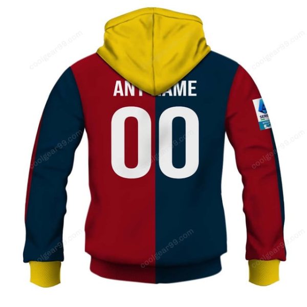 Genoa CFC Serie A 2526 Home Jersey Style Shirts T-Shirts - Image 7