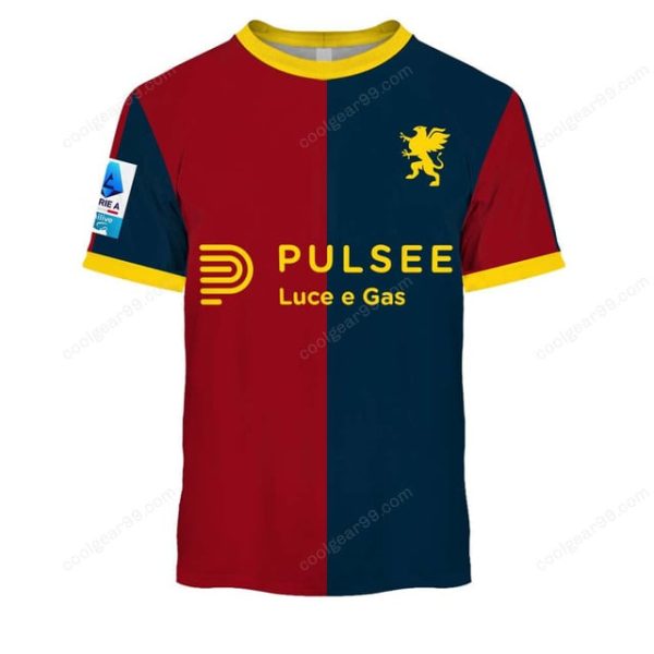 Genoa CFC Serie A 2526 Home Jersey Style Shirts T-Shirts