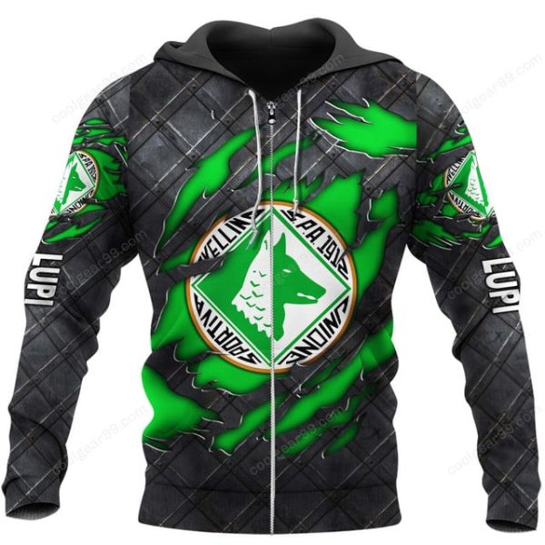 US Avellino 1912 Black Metal Design Shirt T-Shirts - Image 3