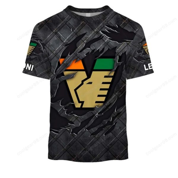 Venezia FC Black Metal Design Shirt Hoodie - Image 6