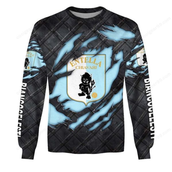 Virtus Entella Black Metal Design Shirt Hoodie - Image 4