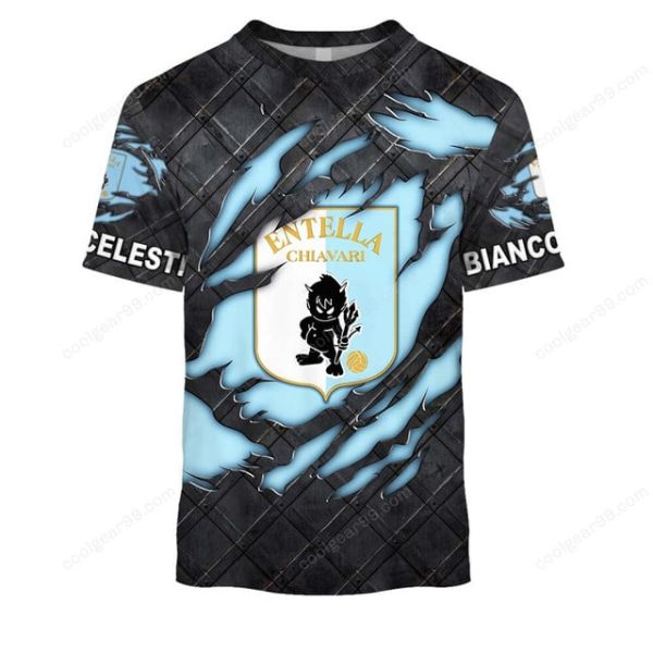 Virtus Entella Black Metal Design Shirt Hoodie - Image 6