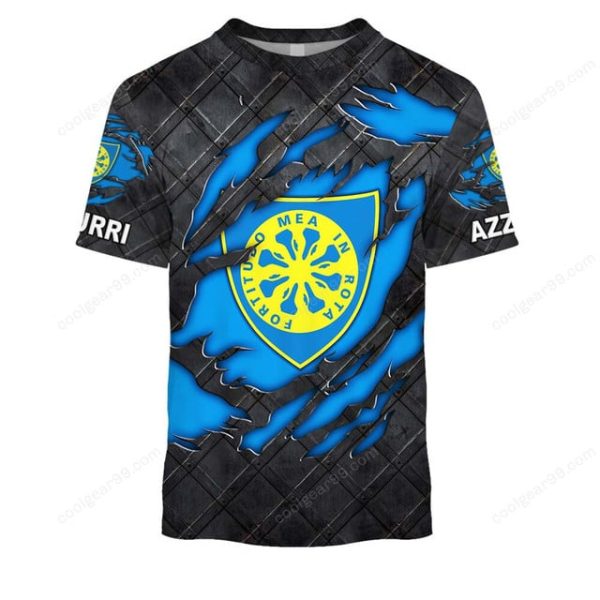 Carrarese Calcio 1908 Black Metal Design Shirt Hoodie - Image 6