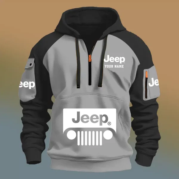 Limited Edition Half Zip Hoodie MGWNN6268 - Image 10
