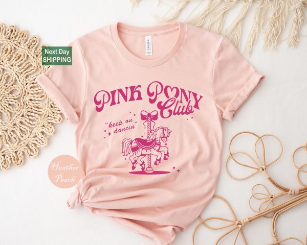 Pink Pony Club Tshirt, I'm Gonna Keep On Dancing Shirt, Pride Music Shirt, Western Princess Tour Tee - Image 5