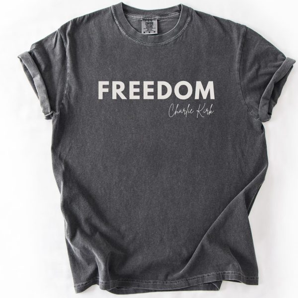 Charlie Kirk Freedom Tee, Charlie Kirk Freedom Shirt Stand with Charlie Kirk, Human Rights Tee